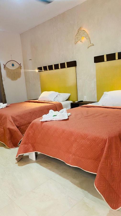 Casa Delfines Rio Lagartos Hotell Exteriör bild